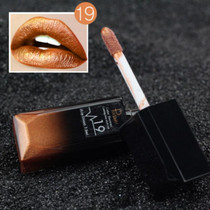 Waterproof Lip Gloss Matte Lipstick Cosmetics Makeup Nude(19#)