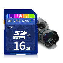 Microdrive 16GB High Speed Class 10 SD Memory Card for All Digital Devices with SD Card Slot