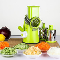 Multifunctional Manual Fruit Vegetable Slicer Cutter Carrot Potato Cutting Machine Stainless steel Blade Salad Chopper, Random Color Delivery