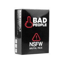 Bad People NSFW Brutal Expansion Pack 80 New Question Cards Party Game Cards