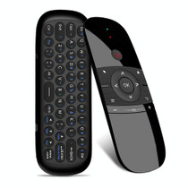 W1 Wireless QWERTY 57-Keys Keyboard 2.4G Air Mouse Remote Controller with LED Indicator for Android TV Box, Mini PC, Smart TV, Projector, HTPC, All-in-one PC / TV