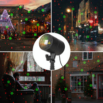 Blinblin CMF-A103 3W IP65 Waterproof ABS Shell Landscape Light, Dynamic Red + Green Laser Mini Outdoor Lamp