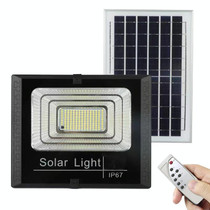 30W 170 LEDs IP67 Waterproof Solar Power Flood Light with Remote Control