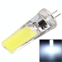 G4 300LM 3W COB LED Light, Silicone Dimmable for Halls / Office / Home, AC 220-240V(White Light)