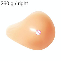AS3 Spiral Shape Postoperative Rehabilitation Fake Breasts Silicone Breast Pad Nipple Cover 260g/Right