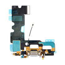 Charging Port + Audio Flex Cable for iPhone 7(Grey)