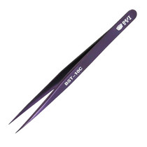 BEST BST-10C  Extra Fine Point Color Eyebrow Tweezer