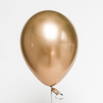 50 PCS 12inch Glossy Metal Pearl Latex Balloons Metallic Color Inflatable Air Ball Birthday Party Decor(Gold)