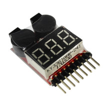 Battery Voltage Tester Low Voltage Buzzer Alarm