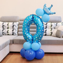 Number Foil Balloon Happy Birthday Decoration