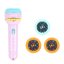 3 Sets Children Early Education Luminous Projection Flashlight, Specification: Pink + 24 Patterns