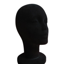 Female Foam Styrofoam Mannequin Head Model Wig Glasses Display Stand
