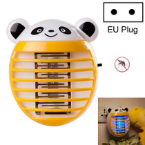 Cute Household Mosquito Killer Lamp LED Light Anti Mosquito Bug Zapper Insect Muggen Killer Night Light Colorful EU Plug(Orange)