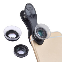 APEXEL APL-24X-H 2 in 1 Universal External 12X & 24X Macro Mobile Phone Lens with Lens Hood