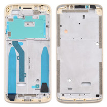 Front Housing LCD Frame Bezel for Motorola Moto G6 Play (Gold)