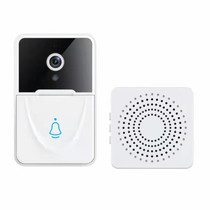 DoorBell X3 VGA WiFi Smart Video Doorbell with Chime, Support Night Vision(White)