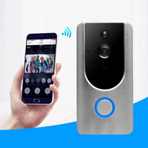 VESAFE Home VS-M3 HD 720P Security Camera Smart WiFi Video Doorbell Intercom, Support TF Card & Night Vision & PIR Detection APP for IOS and Android(with Ding Dong/Chime) (Grey)