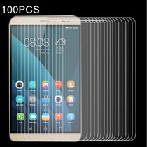 100 PCS for Huawei MediaPad X2 0.4mm 9H+ Surface Hardness 2.5D Explosion-proof Tempered Glass Film