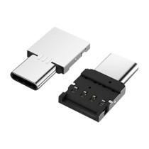 Mini Aluminum Alloy USB-C / Type-C Male to USB Female OTG Adapter Connector