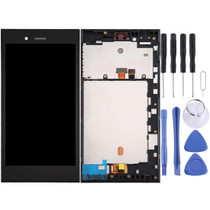 Original LCD Screen for BlackBerry Z3 Digitizer Full Assembly with Frame(Black)