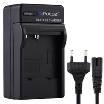 PULUZ EU Plug Battery Charger with Cable for CASIO CNP40 Battery