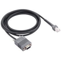 2m RS232 to RJ45 Scanner Serial Data Cable for Symbol LS2208(Grey)