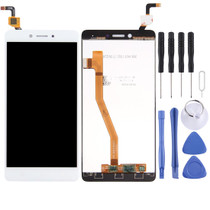 OEM LCD Screen for Lenovo K6 Note with Digitizer Full Assembly (White)