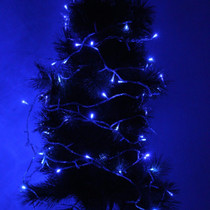 30m Waterproof IP44 String Decoration Light, For Christmas Party, 300 LED, Blue Light  with 8 Functions Controller, 220-240V, EU Plug