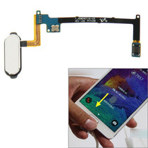 For Galaxy Note 4 / N910 Home Button Flex Cable with Fingerprint Identification Function(White)