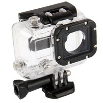 Waterproof Housing Protective Case for GoPro HERO3 Camera (Black + Transparent)