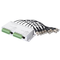 8 CH UTP Passive Video Balun , CCTV Via Twisted Pairs