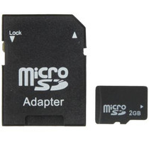 2GB High Speed Class 10 Micro SD(TF) Memory Card from Taiwan, Write: 8mb/s, Read: 12mb/s (100% Real Capacity)(Black)