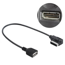 Multimedia Digital Audio AMI to USB Adapter Cable for Audi(Black)