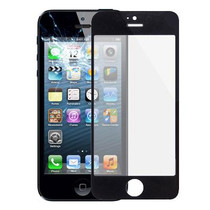 Front Screen Outer Glass Lens for iPhone 5 & 5S(Black)