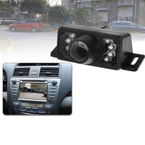 7 LED IR Infrared Waterproof Night Vision Wired Short Lens DVD Rear View, With Scaleplate , Support Installed in Car DVD Navigator or Car Monitor , Wide Viewing Angle: 140 degree (YX002)(Black)