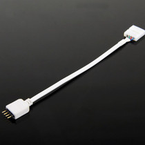 10mm No Need Soldering 4 Pin Male Connector for RGB 5050 SMD LED Strip, Length: 16cm