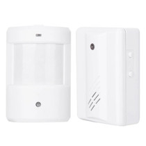 F622-108 Electro Guard Watch IR Remote Detection System / Wireless Doorbell(White)