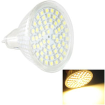 MR16 4.5W LED Spotlight Lamp Bulb, 60 LED 3528 SMD, Warm White Light, AC 220V