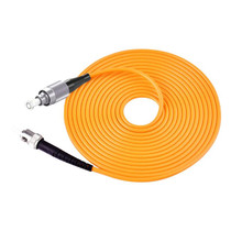 FC-ST Single-Core Multi Mode Fiber Optic Jumper,Length: 3m