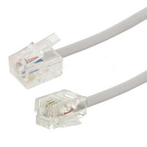 4 Core RJ11 to RJ11 Telephone cable, Length: 1.5m