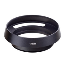 49mm Metal Vented Lens Hood for Leica(Black)