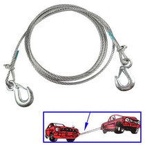 Steel Towing Rope, Diameter: 8mm, Length: 3.5m