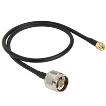 N Male to RP-SMA Converter Cable, Length: 50cm(Black)