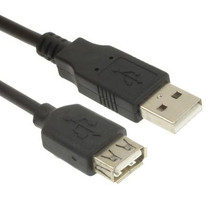 USB 2.0 AM to AF Extension Cable, Length: 1.5m