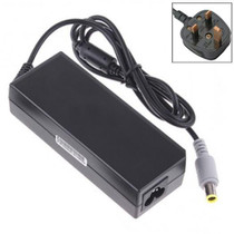 UK Plug AC Adapter 20V 4.5A 90W for Lenovo Notebook, Output Tips: 8.0x7.4mm