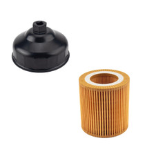 Car Oil Filter Element with Wrench for BMW 3 Series