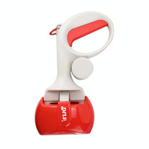 Portable Pet Toilet Picker With Garbage Bag(Red)