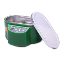 BAKU BK-9050 30W / 50W Adjustable 0.6L LCD Display Ultrasonic Cleaner, AC 110V(Green)