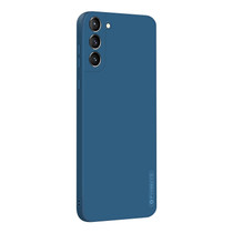 For Samsung Galaxy S21 5G PINWUYO Touching Series Liquid Silicone TPU Shockproof Case(Blue)