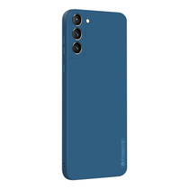 For Samsung Galaxy S21+ 5G PINWUYO Touching Series Liquid Silicone TPU Shockproof Case(Blue)